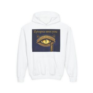 Zytopra Sees You eye design Hoodie | Youth hoodie