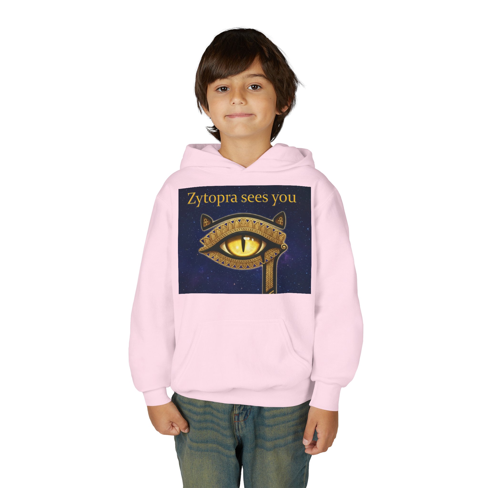 Zytopra Sees You eye design Hoodie | Youth hoodie - Image 35