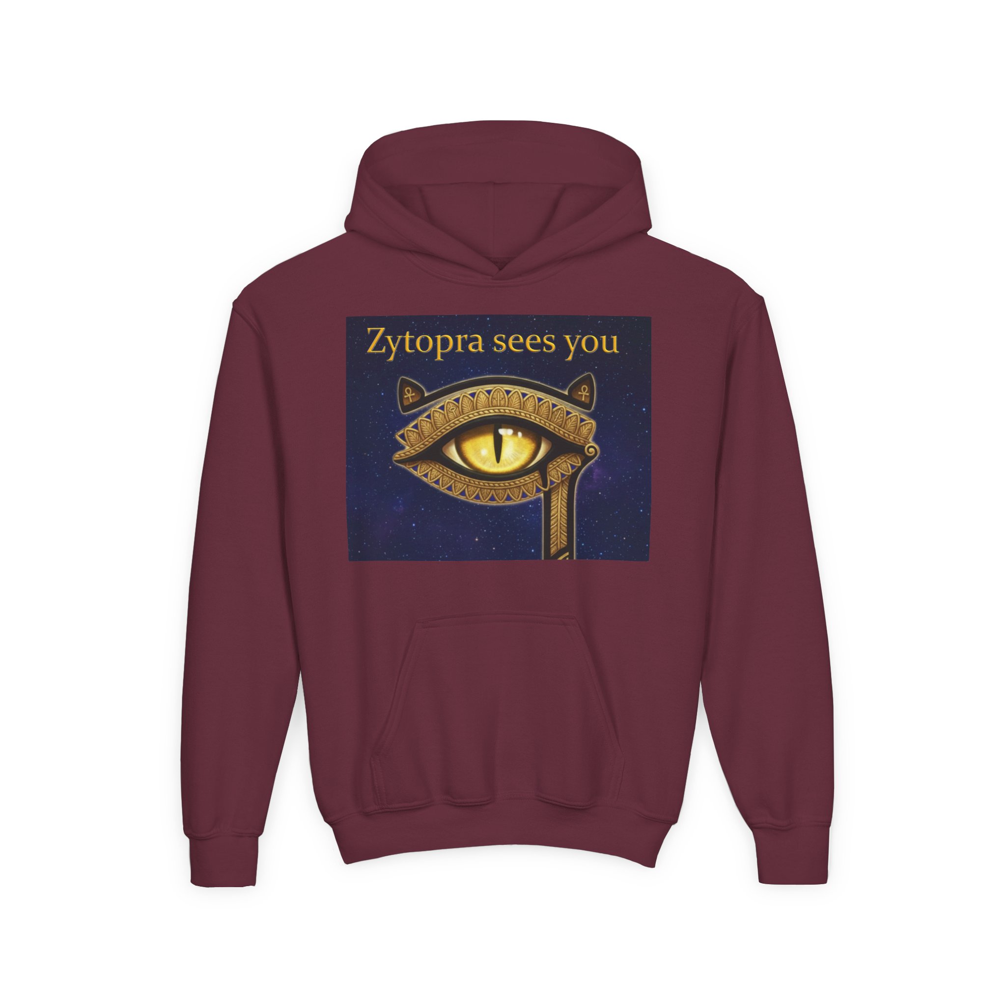 Zytopra Sees You eye design Hoodie | Youth hoodie - Image 9