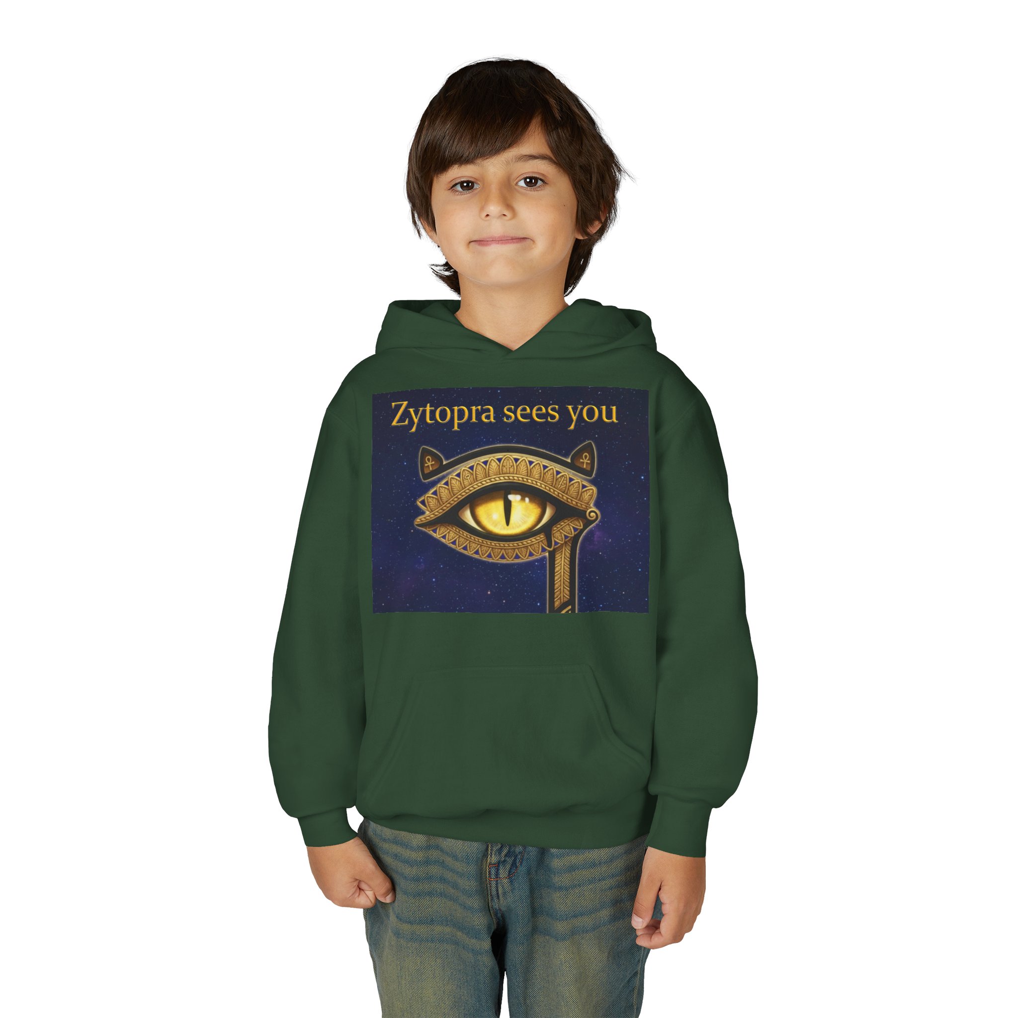Zytopra Sees You eye design Hoodie | Youth hoodie - Image 15