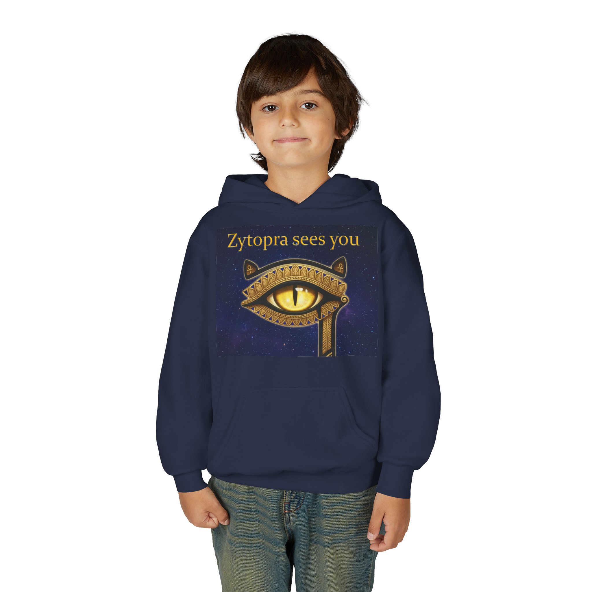 Zytopra Sees You eye design Hoodie | Youth hoodie - Image 27