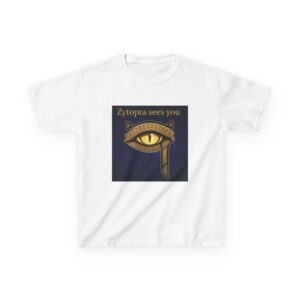 Zytopra Sees You Kids T-Shirt | Golden Eye Graphic