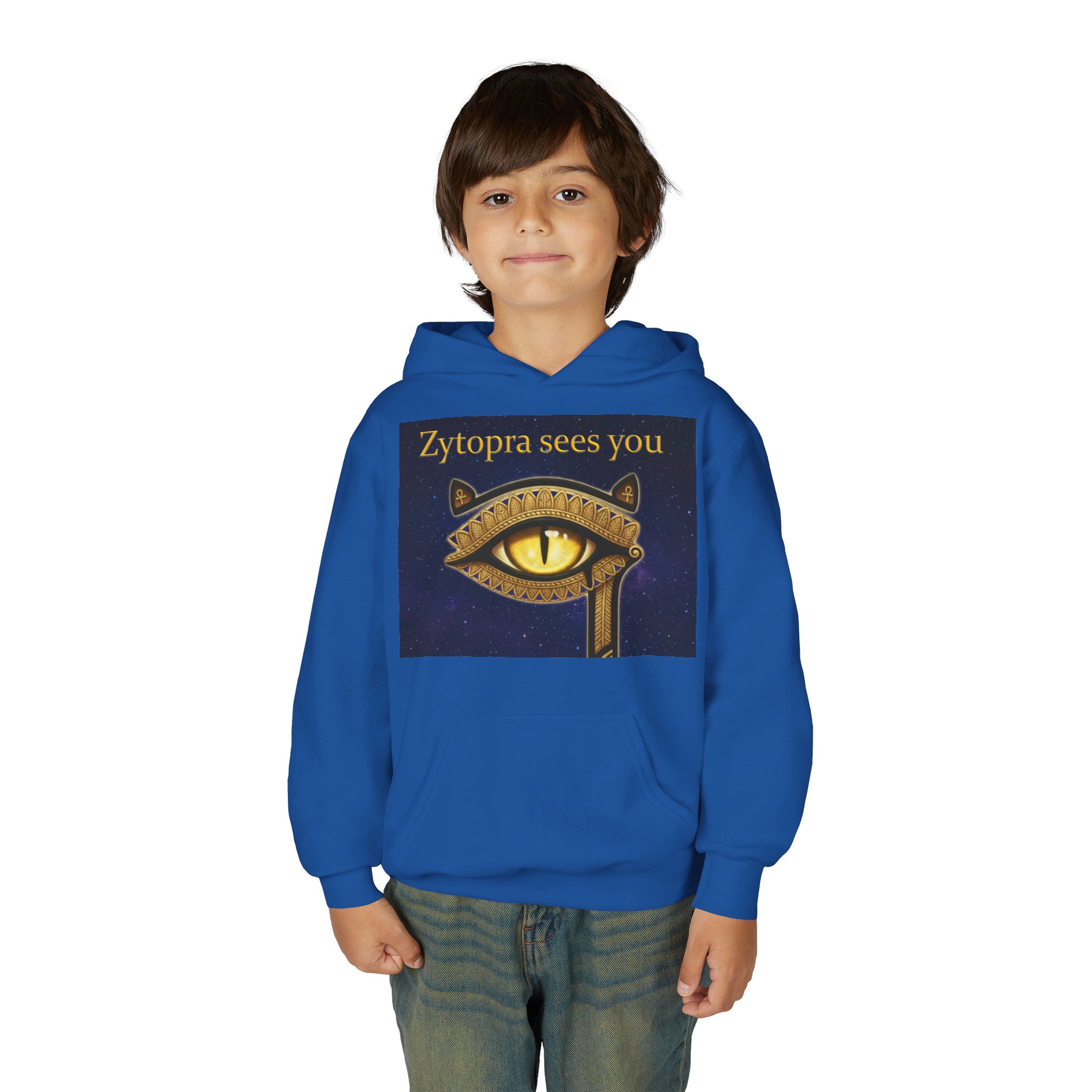 Zytopra Sees You eye design Hoodie | Youth hoodie - Image 23