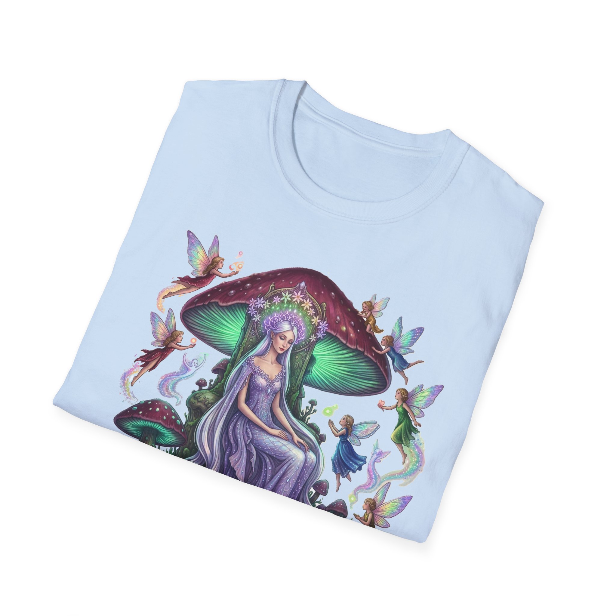 Mushroom Fairy T-Shirt — "Root and Thorn" Fantasy Forest Graphic Tee - Image 20