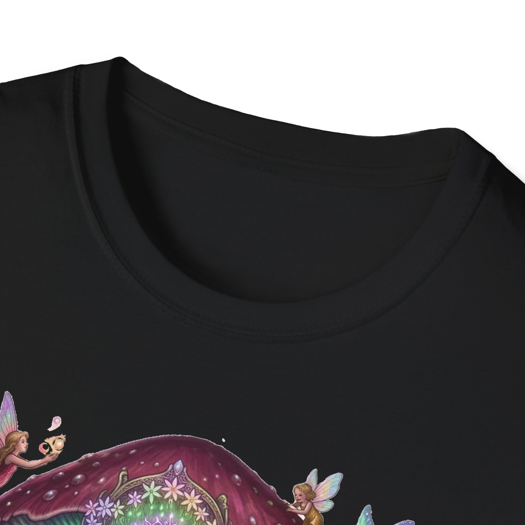 Mushroom Fairy T-Shirt — "Root and Thorn" Fantasy Forest Graphic Tee - Image 7