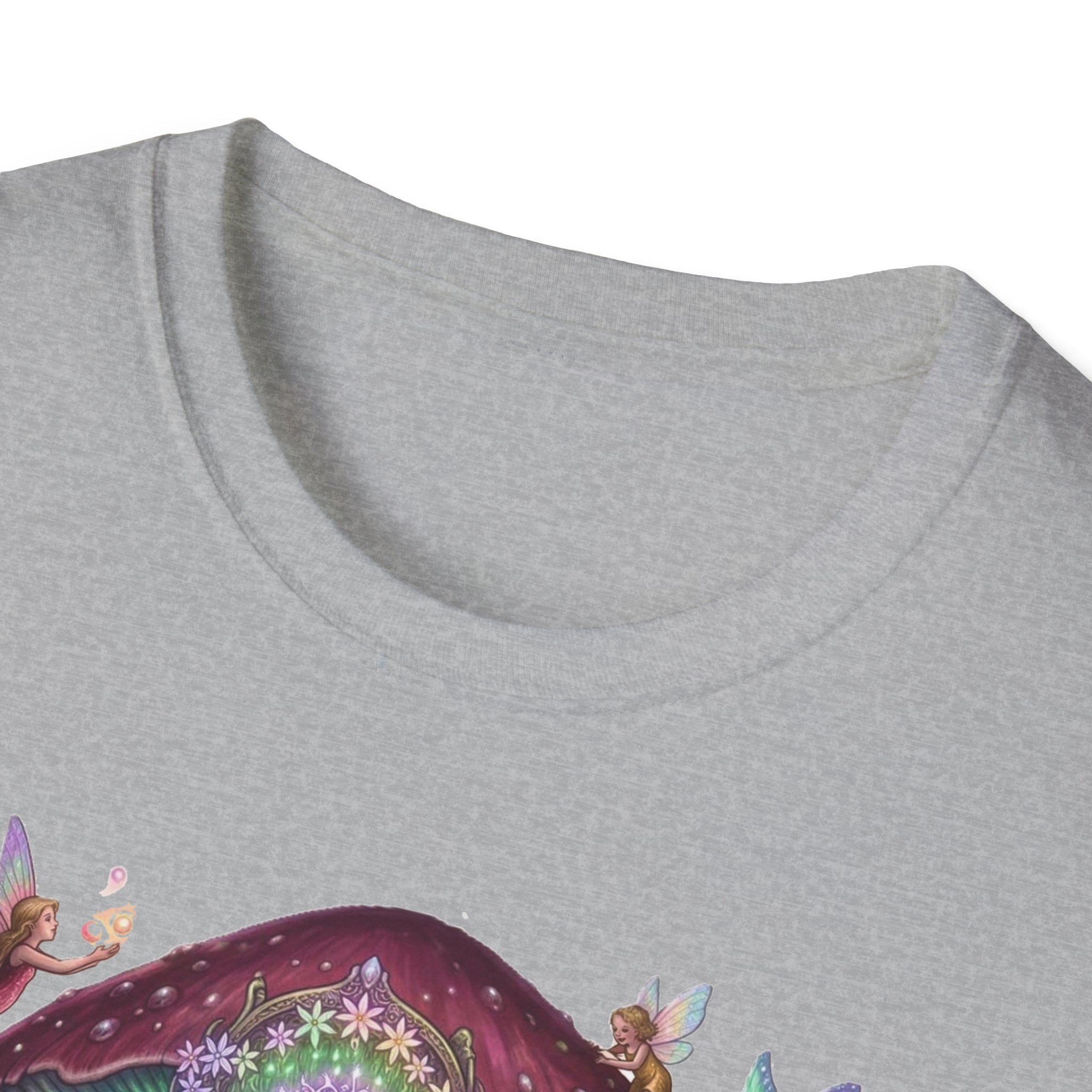 Mushroom Fairy T-Shirt — "Root and Thorn" Fantasy Forest Graphic Tee - Image 11