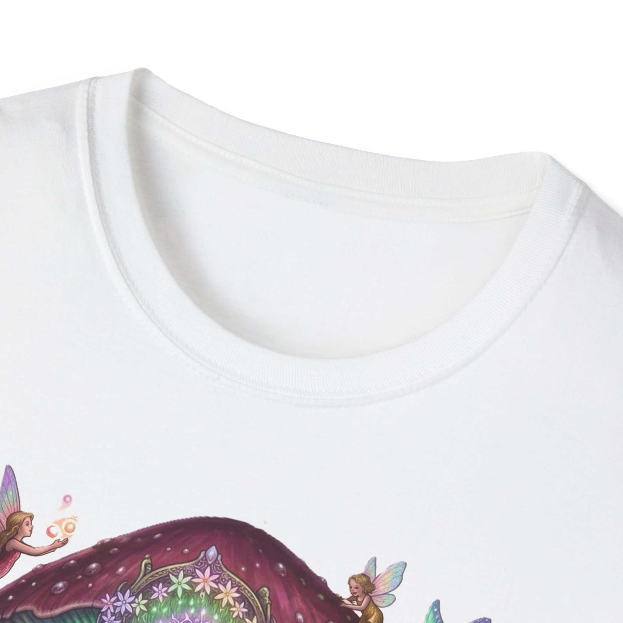 Mushroom Fairy T-Shirt — "Root and Thorn" Fantasy Forest Graphic Tee - Image 3